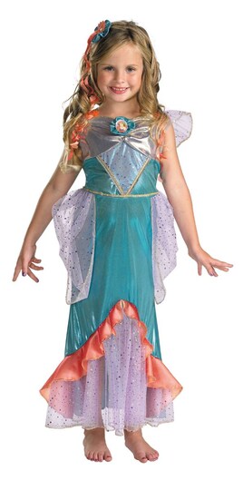 The Costume Center Teal Blue and Purple Little Mermaid Ariel Deluxe Toddler Girls Halloween Costume, Color: Blue | Michaels The Costume Center Teal Blue and Purple Little Mermaid Ariel Deluxe Toddler Girls Halloween Costume, Color: Blue | Michaels